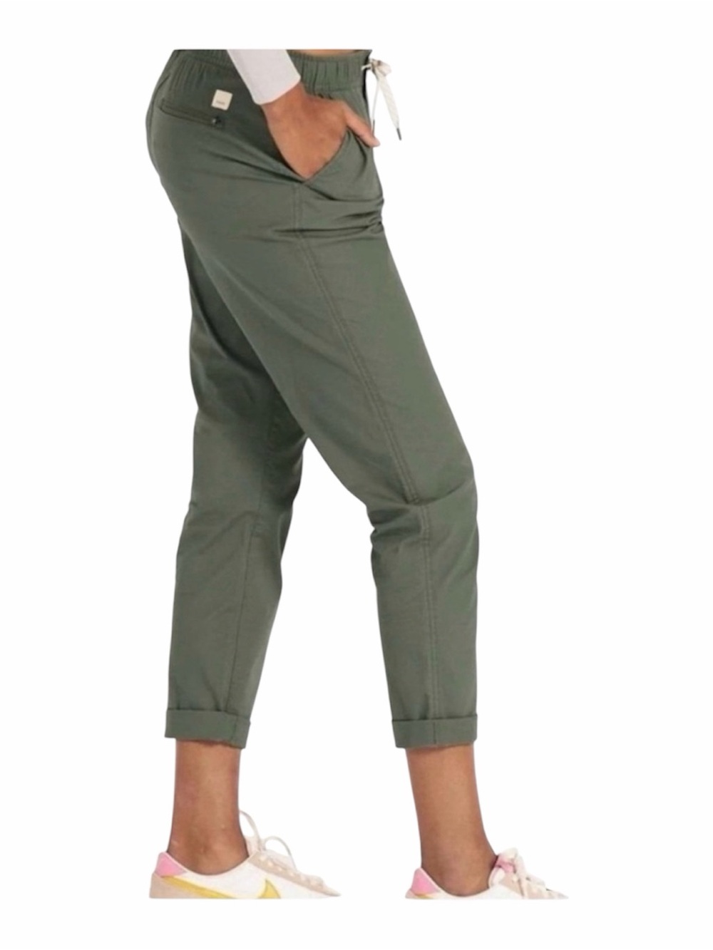 Vuori Ripstop Climber Pant Olive Green. 28” inseam. Size Small. Cotton. - Picture 2 of 8